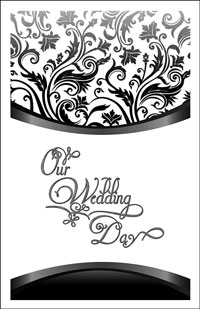 Wedding Program Cover Template 10 - Graphic 15